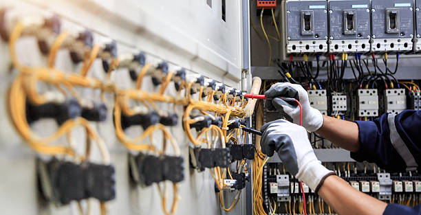 Professional Electrician technician working in Laurel Hill, NC